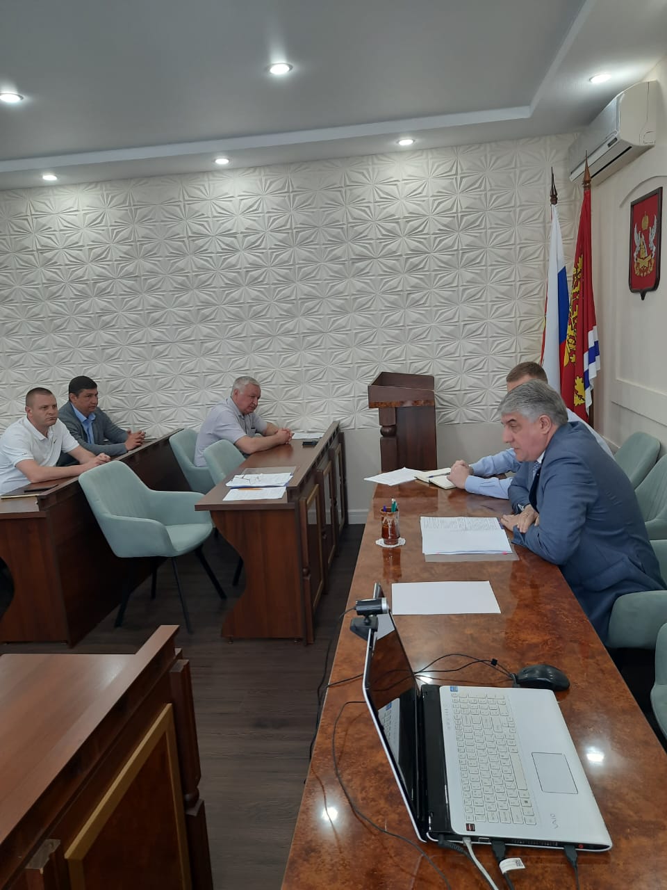 23.04.2025 года в администрации Павловского муниципального района Воронежской области состоялось совместное заседание антитеррористической комиссии Павловского муниципального района и оперативной группы в Павловском муниципальном районе.