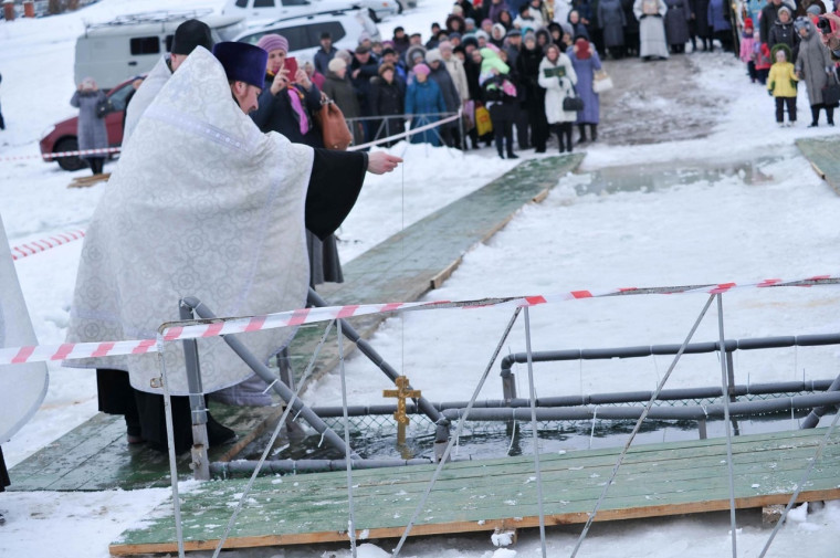 В районе организуют две купели на Крещение. В районе организуют две купели на Крещение.